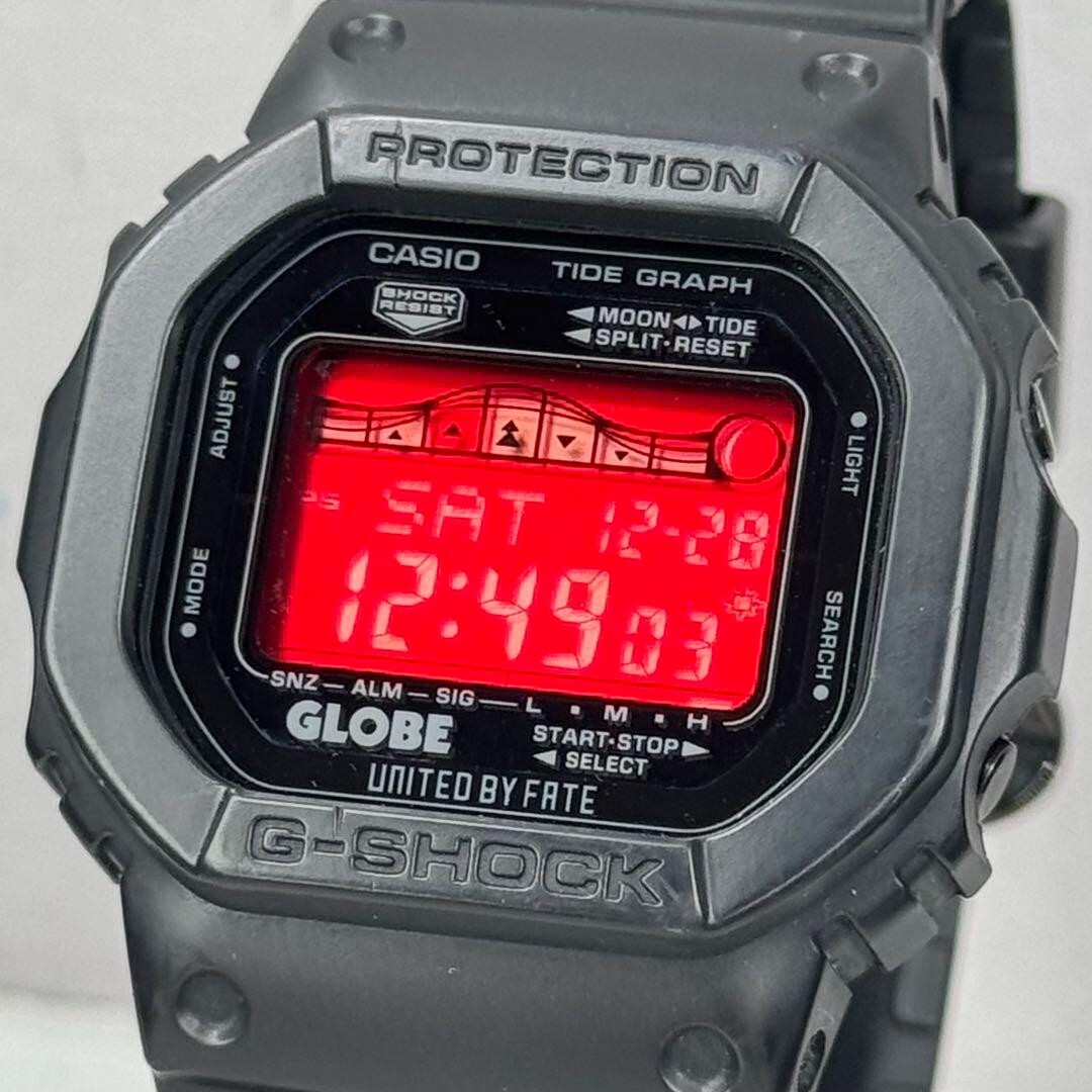 セール　新品未使用　G-SHOCK GLOBE FATE GRX-5600GE RARE CASIO G-SHOCK GLOBE GRX-5600GE-1 Water Resist 20bar