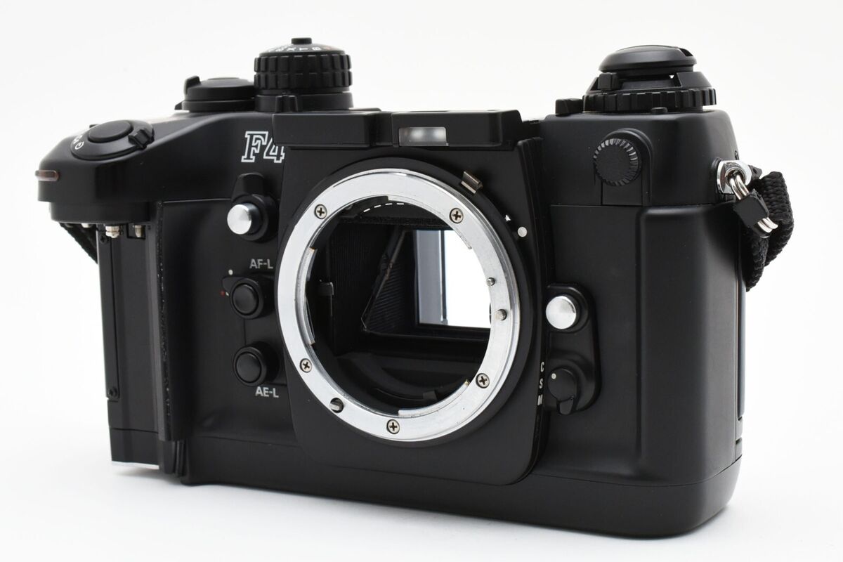 Nikon F4 35mm SLR Film Camera Body Only w/Strap /Cap [Exc Nikon F4 35mm SLR Film Camera Body Only w/Strap /Cap [Exc