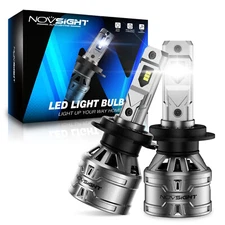 2PCS H7 Super Bright LED Headlight Bulbs 60000LM Kit High Low Beam 6500K White