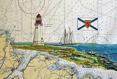 Nautical Chart Art