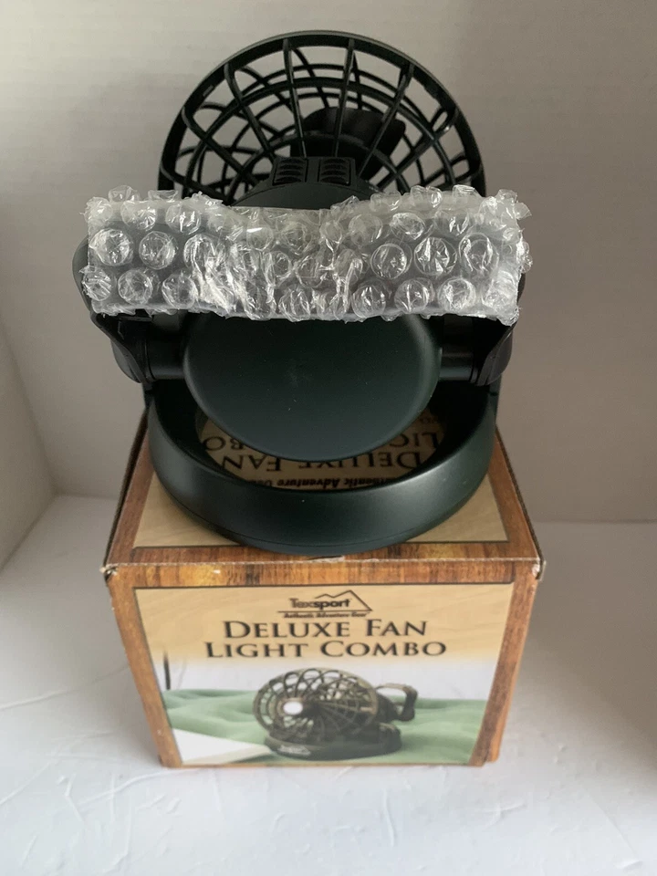 Ventilador Texsport,Light Deluxe Combo 15991TEX Linterna Nueva Caja Abierta Foto 4 de 4