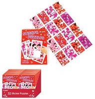 Valentine Sticker Puzzle Cards (32 Piece) Case Pack 72-1877045 on sale Valentine Sticker Puzzle Cards (32 Piece) Case Pack 72-1877045 on sale