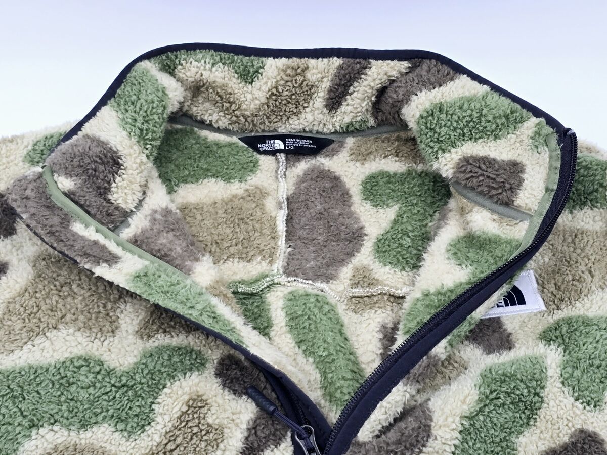 The North Face Camo Fleece Outdoors Sherpa Jacket Men's Size The North Face Camo Fleece Outdoors Sherpa Jacket Men's Size
