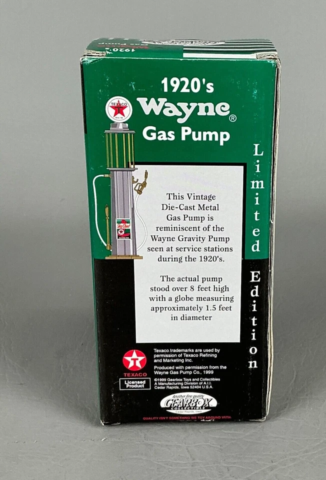 Gearbox 1/25 Scale 1920's Wayne Texaco Limited Edition Gas Pump - Image 4 of 4