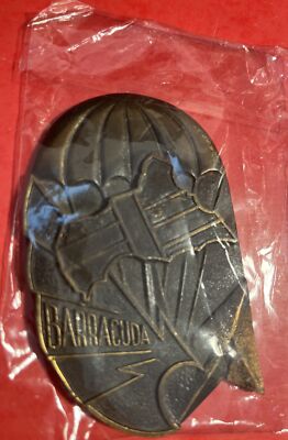 Platte Operation Barracuda / Fremdenlegion / Bronze / Guter Zustand / Foreign Legion