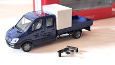 HERPA 047913 Mercedes Benz Pick-up 06 HD con cabina doppia, in scala HO