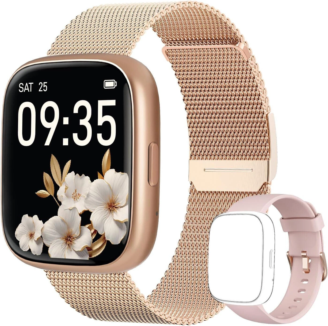 Smart Watch Ladies Women with Phone Function Wristwatch for iPhone Samsung Huawei