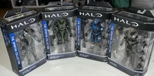 Halo The Spartan Collection Carter-A259 + Venator + Linda-058 & Master Chief Lot