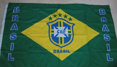 SOCCER Brasil CBF Banner/Flag | eBay