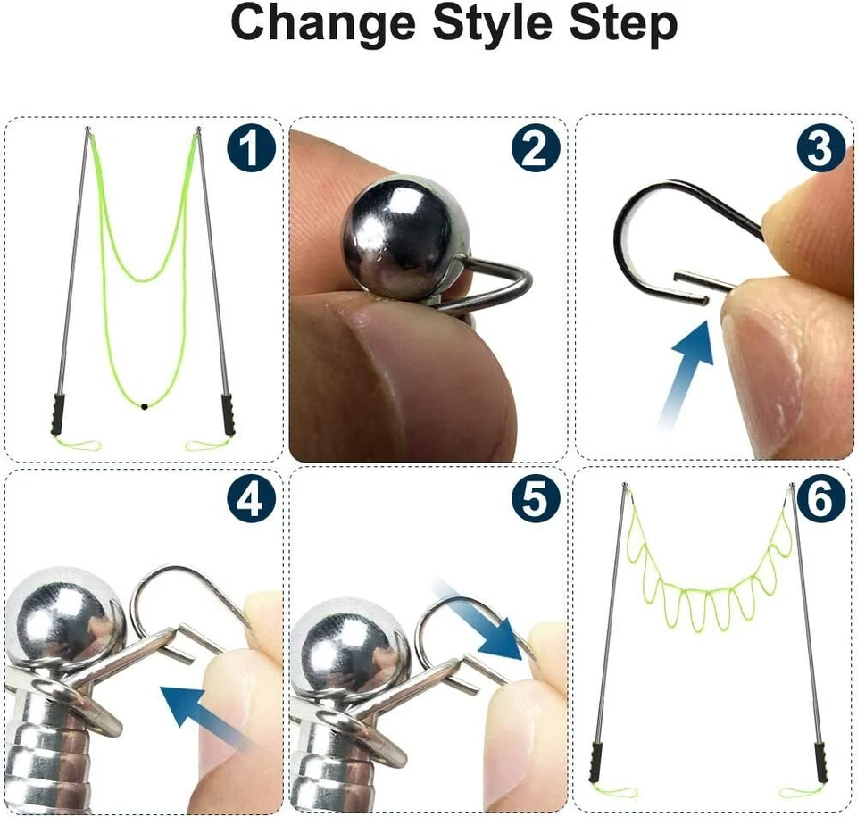 Riesen Seifenblasen Stab Set für Bubbels in 3 Styles & Größen Outdoor Spielzeug - Bild 3 von 4