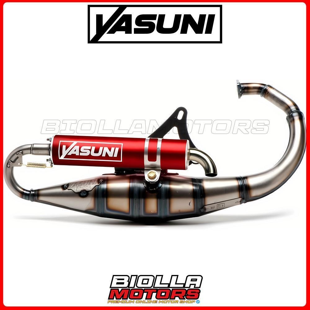 TUB307R EXHAUST YASUNI R ROSSO Mbk BOOSTER OMOLOGATA | eBay