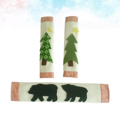 3 Pcs Tuch Protector Für Kühlschrank Weihnachten Griff Tuch Protector