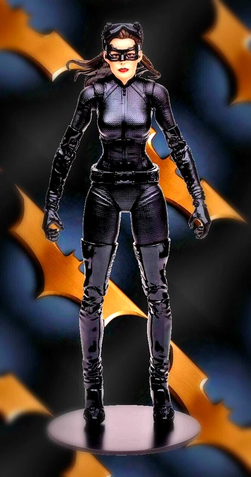 McFarlane GOLD LABEL DC CATWOMAN & BATPOD THE DARK KNIGHT - Sellado * NUEVO Foto 4 de 4