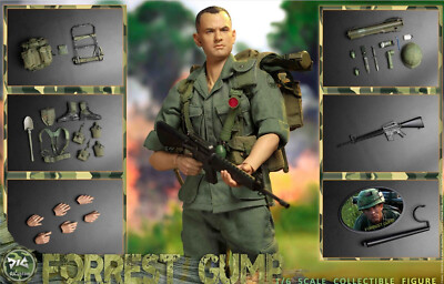 DJ-CUSTOM 1/6 フォレスト ガンプ 一期一会 ベトナム戦争.Ver DJ-CUSTOM Vietnam War Gump in Vietnam Soldier Forrest Gump 1