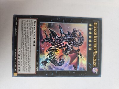 Rotäugiger Leuchtfeuer-Metalldrache LDK2-DEJ41 Ultra Rare DE NM