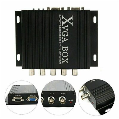 GBS-8219 XVGA Box EGA/CGA/RGBS/RGB/RGBHV/VGA Industrial Monitor Video Converter