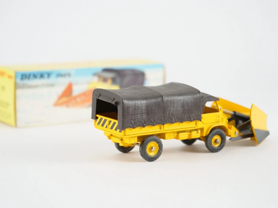 Dinky Toys F No. 567 Unimog Snowplough Mercedes Benz Shallow Dated IN Box 1/43 - Image 4 of 4