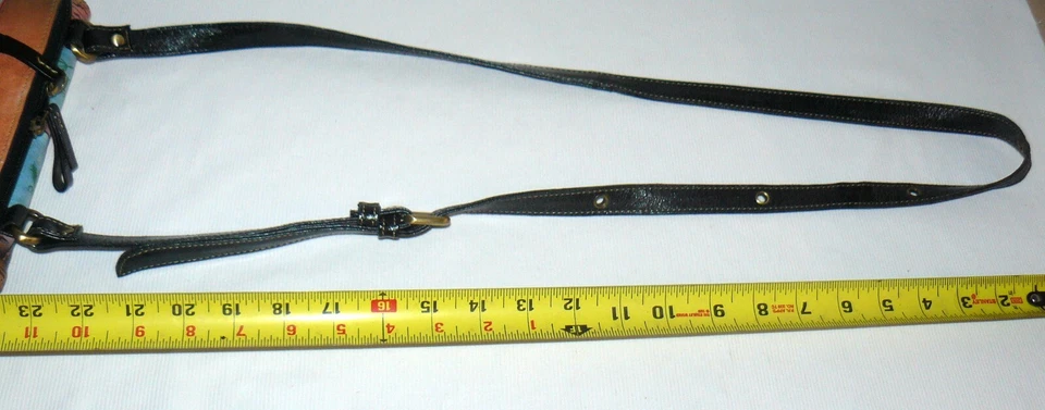 Sharif Bolso de Hombro Cartera Pintado a Mano Gatos Egipcios Bandolera 23" Correa Foto 2 de 4