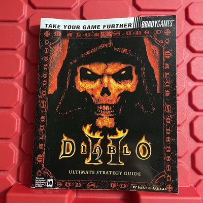 Diablo II Ultimate Strategy Guide Game Book Brady Games Pre Owned Vintage 2001