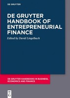 David Lingelbach | De Gruyter Handbook Of Entrepreneurial Finance | Buch (2022)