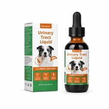 OurCares Dog  Cat UTI Drops with Cranberry  D-Mannose, Urinary Tract brown