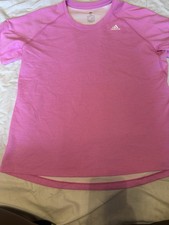 adidas Women's Aeroready Training T-Shirt Pink, Size XL, Liteweight