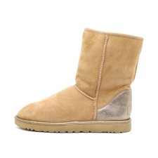 UGG Damen Classic Short Stiefel Beige Echtleder Mittel Winterstiefel EU 39