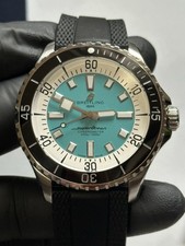 Breitling Superocean 44 Automatic A17376 Turquoise Dial 44mm Men’s Luxury Watch