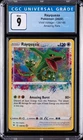 2020 POKEMON VIVID VOLTAGE, AMAZING RARE #138/185 RAYQUAZA CGC 9