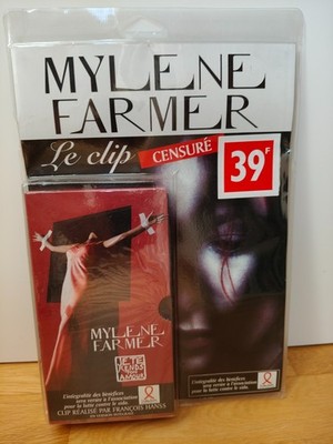 MYLENE FARMER - ICH GEBE DIR DEINE LIEBE ZURÜCK - VHS - ZENSURCLIP - NEU UND VERSIEGELT