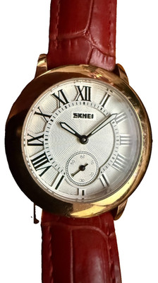 Skmei 1083 Antique Style Gold Tone #1083  Watch needs battery VGC