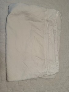 WAMSUTTA Pimacott white flat sheet TWIN