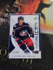 2024-25 SP Authentic Future Icons Luca Del Bel Belluz Rookie 138/399 #FI-12
