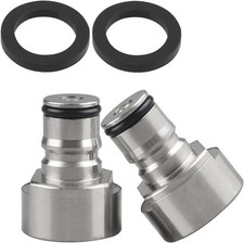 Ball Lock Keg Coupler Adatper - LUCKEG Brand Sankey to Ball Lock Quick Disconnec