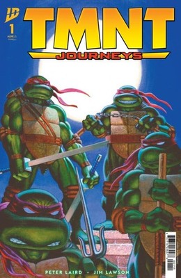 TMNT JOURNEYS #1 - IDW COMICS - BAGGED AND BOARDED