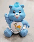 Vintage AGC Care Bears Baby Tugs Blue PVC Posable 3" Figure Starbuddy 1984