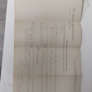1903 South Carolina Bench Warrant Court Document Form 361 Rev 1900 Marion Co