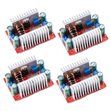 ​ 4-Pack 400W Boost Converter Module - 15A Adjustable DC 8.5-50V to 10-60V
