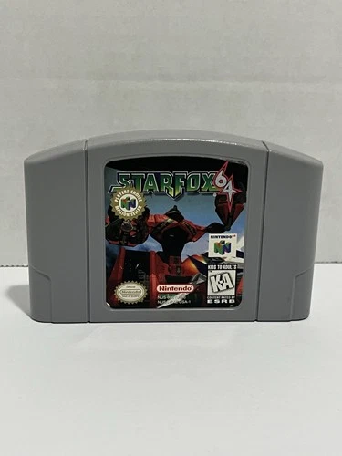 Star Fox 64 (Nintendo 64) AUTHENTIC CARTRIDGE Tested & Working