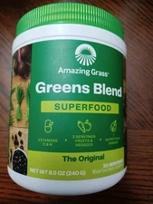Amazing Grass Greens Blend Superfood -The Original 8.5 oz 30 Servings 12/2025