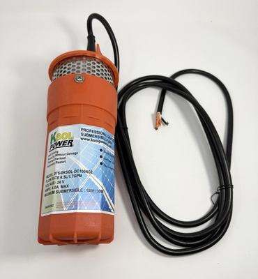#ad Submersible Solar Water Pump 24 VDC 1.3 GPM KSol Power 075 0KSOL DC100NGE $44.95