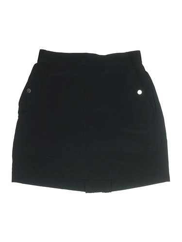 Athleta Women Black Casual Skirt 8