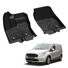 Floor Mats for Ford Transit Connect 2014-2021 Vinyl Floor Protection Floor Liner