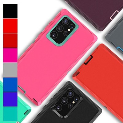 Galaxy S22 Ultra Heavy Duty Protective Case Cover 6.8''