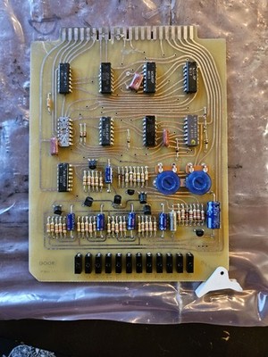 Elevator Door Control Circuit Board PCB   PWA 117   Vintage   As Is