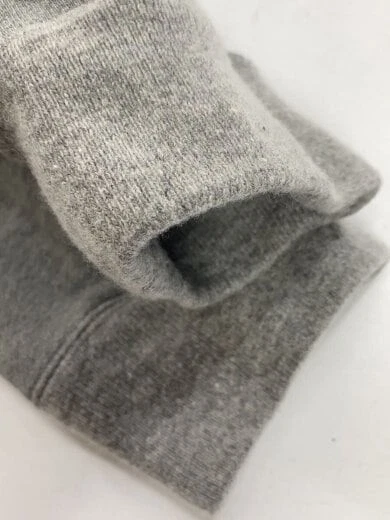 LOEWE felpa con cappuccio S lana GRIGIO plain S539Y25X23