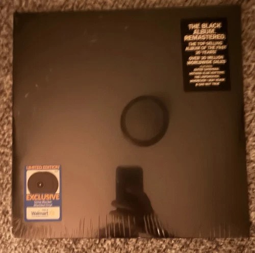 Metallica - Metallica: The Black Album- Some Blacker Marbled Vinyl-New & Sealed