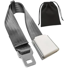 Adjustable Airline Seat Belt Extender 7-31 - Fits All US Airlines