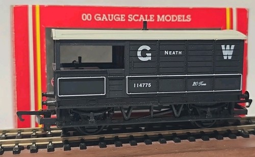 HORNBY OO R402 LICHTER GWR KRÖTE 20 TONNER BREMSWAGEN WAGEN 114775 ORDENTLICH VERPACKT