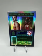 Asa Newell Rookie Scan & Slam SS-48 Topps Flagship 2025-26 Hawks RC